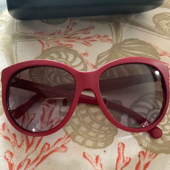Dolce and Gabbana (Burgundy color) Sunglasses style # DG4149 - Picture 2 of 10